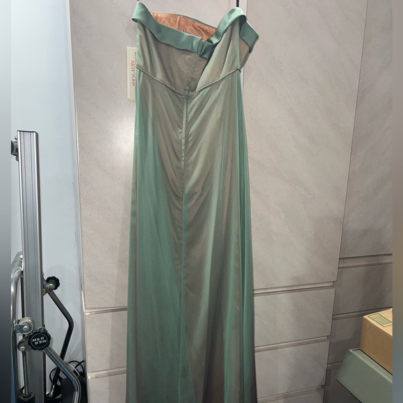 ๐ NWT Beautiful Sage Evening Party Dress pearlescent - Picture 4 of 7